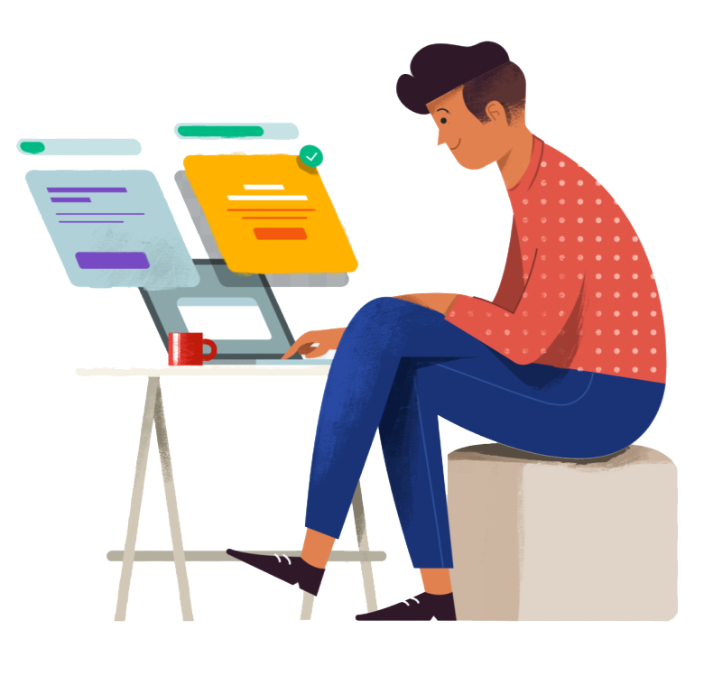 person graphic